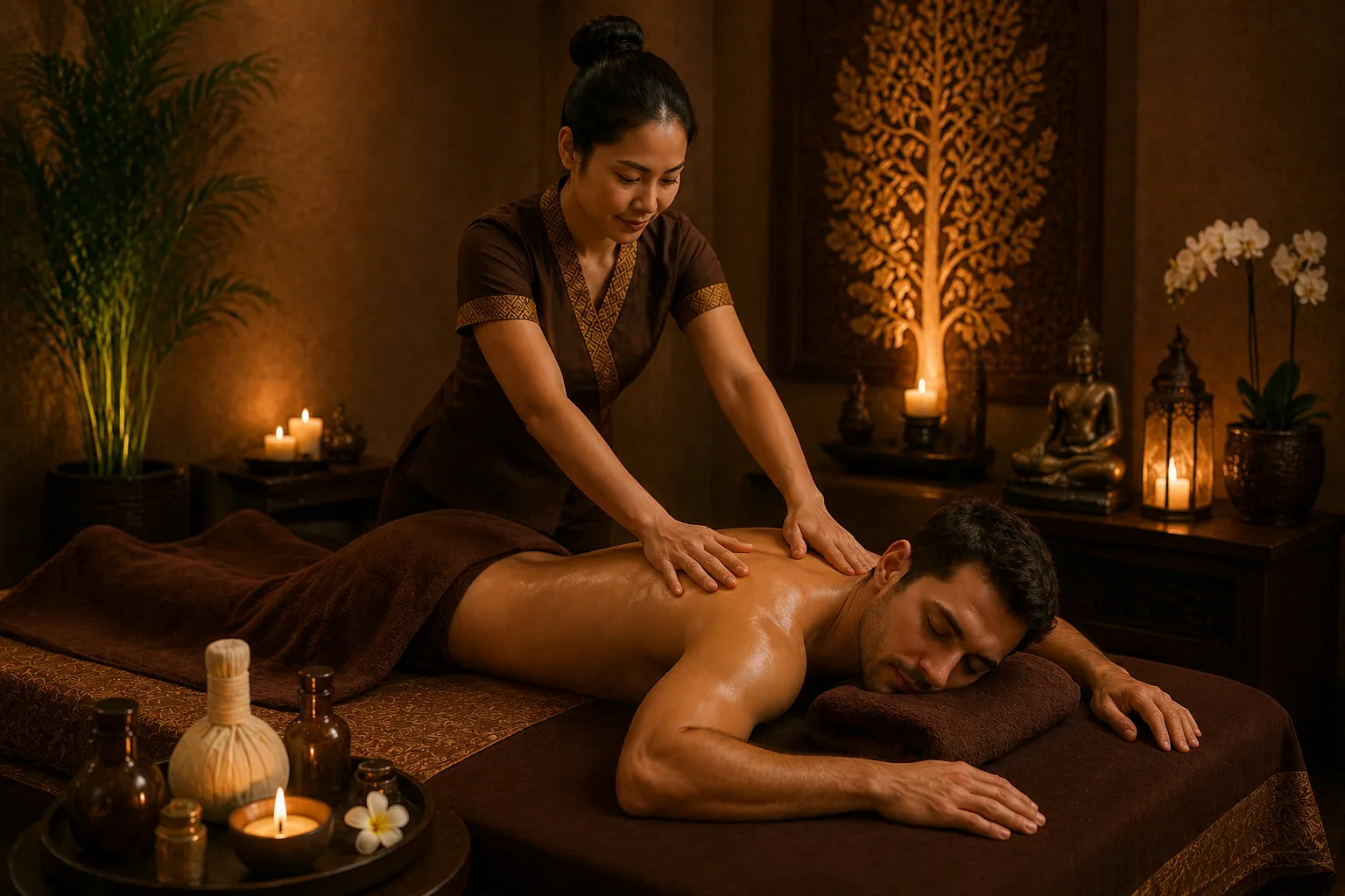 Full body massage in Muscat