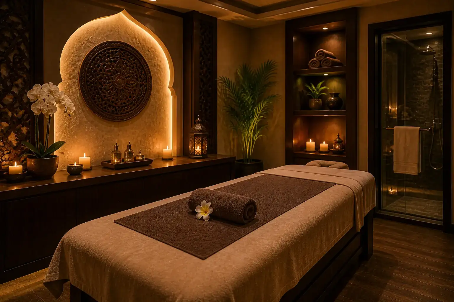 Luxury treatment room