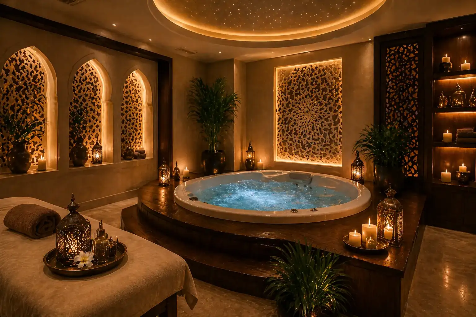 Moroccan bath room